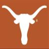 6 Inch Longhorn White Horns on Burnt Orange Logo Decal UT University of Texas Longhorns TX Removable Wall Sticker Art NCAA Home Room Decor 5.5 by 3 Inches view 1