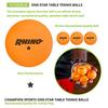 Champion Sports 1 Star Table Tennis Ball Pack  Orange Ping Pong Balls, Set of 38, with 40mm Seamless Design  Recreation Table Tennis Equipment, Accessories view 4
