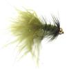 Feeder Creek Woolly Bugger Fly Fishing Flies for Trout, Bass and Salmon- 12pc Handmade Wet Flies for Fly Fishing in Various Patterns/Colors | Streamer Flies (2, Olive) view 1