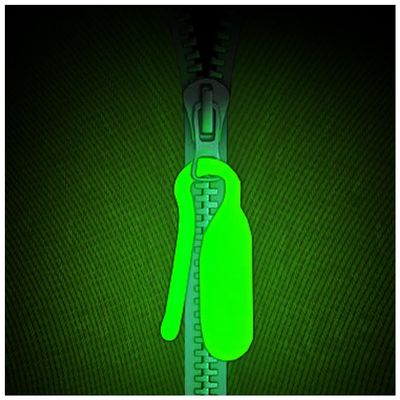 Glow Markers - Powerful Glow in The Dark Camping Accessories for Tent Campers - Solar Powered (Zip Marker)
