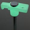 10-Piece Galvanized Steel Tent Pegs - Glow in The Dark Garden Stakes view 4