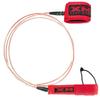 XM SURF MORE CORE Surfboard Leash 10ft., Color at The Core, Regular Cord Thickness (.270 in.), Choose Length and Color, Key Pocket, Unbreakable Swivels, Detachable Railsaver, Made in USA view 1