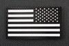 Black & White Infrared Reverse US Flag Patch view 1