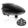 Dye R2 Electronic Paintball Loader (Black + Black Quick Feed) view 1
