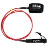 XM SURF MORE Comp 5ft Surfboard Leash with Tangle Free Upgrade, Cord Thickness (.220in), Key Pocket, Unbreakable Swivels, Detachable Railsaver, Made in USA view 1