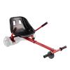 KKA Hoverboard Seat Attachment for Kids & Adults, Hoverboard Go Kart Attachments Fits Self Balancing Scooter, Hoverboard Accessories with Adjustable Frame, Transforming into Go Kart, Red view 1