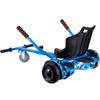 KKA Hoverboard Seat Attachment for Kids & Adults, Hoverboard Go Kart Attachments Fits Self Balancing Scooter, Hoverboard Accessories with Adjustable Frame, Transforming into Go Kart, Blue view 4