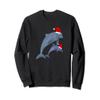 Christmas Dolphins Ocean Sea Animals Novelty Sweatshirt view 1