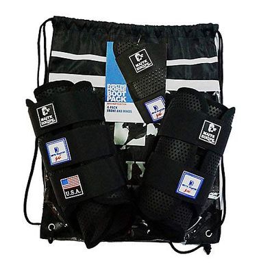 Majyk Boyd Martin Cross Country Boots 4-Pk Lrg Blk