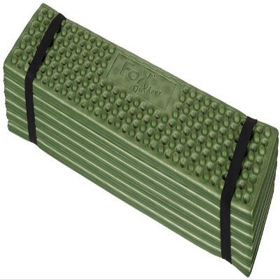 MFH Olive Sleeping Mat, 70.9in x 2.8in x 0.4in, 100% Ethylene Vinyl Acetate (EVA), Foam-Sleeping-Pads, Lightweight and Foldable, Perfect for Outdoor Activities