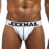 Brand Sexy Men underwear jock straps Nylon mesh breathable tanga hombre G-string Thongs gay Underwear men Jockstraps (XL, White) view 1