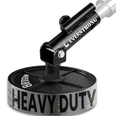 EVERSTRONG 1 inch and 2 inch - Landmine Base Gym Equipment - T Bar Row Landmine Attachment For Barbell - Home or Small Spaces - T Bar Row Platform for Deadlift Squat Tricep Exercises