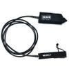 XM SURF MORE Knee/Calf Surfboard Leash 15ft., Big Wave Cord Thickness (.313 in.), Choose Length and Color, Key Pocket, Unbreakable Swivels, Detachable Railsaver, Made in USA view 1