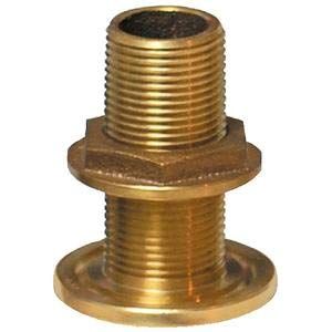 Groco Th2500w Bronze Thru-hull Fittings 2-1 2inthru-hull with