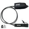 XM SURF MORE Knee/Calf Surfboard Leash 9ft., COMP Cord Thickness (.220 in.), Choose Length and Color, Key Pocket, Unbreakable Swivels, Detachable Railsaver, Made in USA view 1