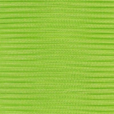 Type III 550 Paracord 7 Strand Core Parachute Cord, Nylon Commercial Paracord, Survival Cord (10 Feet, Neon Green)