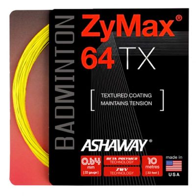 Ashaway Zymax 64TX String (10m) Yellow
