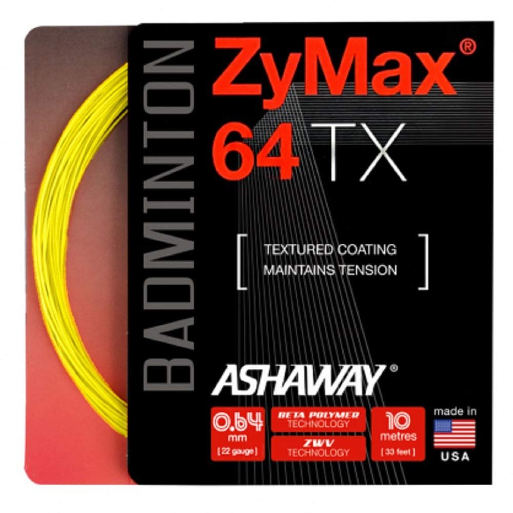 Ashaway Zymax 64TX String (10m) Yellow