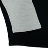 ILTEX Plain Raglan Lightweight Cotton and Polyester T-Shirt 3/4 Sleeves Athletic Baseball Jersey Unisex Multi Function Sports, Outdoors and Gym (20+ Colors) (Black/Gray, 2X-Large) view 4