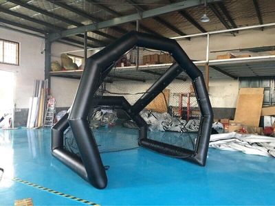 AIR Tight Inflatable Indoor Outdoor Golf Practice Swing Simulator Net Cage New (12x9x10ft.)