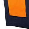 ILTEX Plain Raglan Lightweight Cotton and Polyester T-Shirt 3/4 Sleeves Athletic Baseball Jersey Unisex Multi Function Sports, Outdoors and Gym (20+ Colors) (Navy/Orange, X-Large) view 4