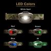Princeton Tec Vizz Headlamp 550 Lumen Dimmable LED, IPX7 Water Resistance, Essential Outdoor Accessory for Hiking, Backpacking, Camping, Running, and Safety Preparedness, Multicam, Tactical view 2