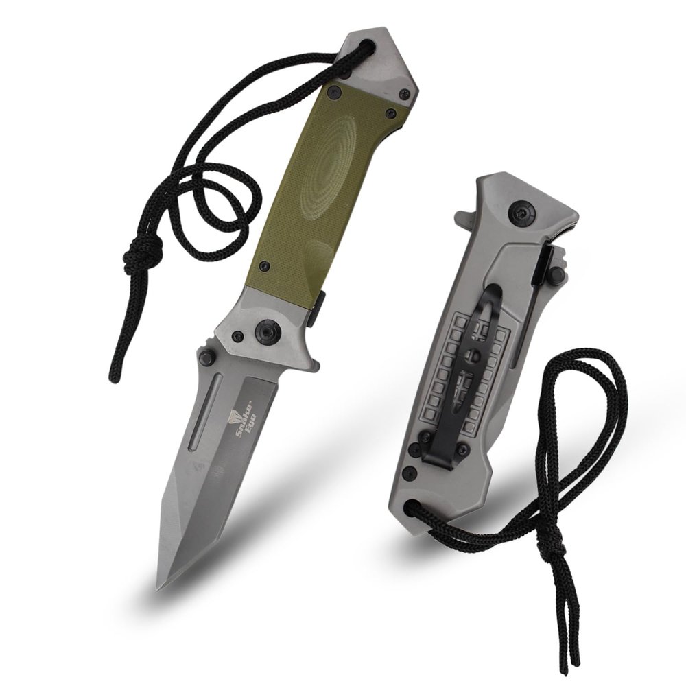 Snake Eye Tactical Heavy Duty Every Day Carry Folding Pocket Knife