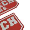 FANMATS 60840 Nebraska Cornhuskers 2 Piece Heavy Duty Aluminum Embossed Truck Emblem Set, 1.75 x 8.25 view 4