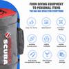 AKONA Globetrotter All-in-One Carry-On Backpack - Red view 4