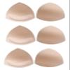 3 Pairs Triangle Shape Removable Sponge Bra Pad Breathable Push Up Bra Breast Insert Pads Breast Enhancers Shaper for Bikini view 1