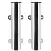 Amarine Made Boat Marine Fishing Stainless Steel Side Mounted Transom Mounted Rod Holders with Weld Brackets (2-Pack) view 1