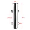 Amarine Made Boat Marine Fishing Stainless Steel Side Mounted Transom Mounted Rod Holders with Weld Brackets (2-Pack) view 2