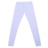 ACSUSS Men's Ice Silk Underwear Slim Legging Tights Long John Pants Mesh Trousers White Medium view 3