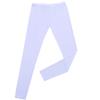 ACSUSS Men's Ice Silk Underwear Slim Legging Tights Long John Pants Mesh Trousers White Medium view 4