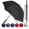 ACEIken Golf Umbrella Large 68 Inch Automatic Open Golf Umbrella Extra Large Oversize Double Canopy Vented Umbrella Windproof Waterproof for Men and Women view 1