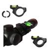 HWZ 2017 1 inch/30mm Bubble Level Scope Rings Mount for Weaved Picatinny Scope Bases (Black) view 1