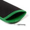 TRIUMPH VISION 3 Pack Reading Glasses Pouch - Soft Eyeglasses Bag Portable Neoprene Sleeve Eyewear Case (Orange, Green, Bright Pink, Small) view 3