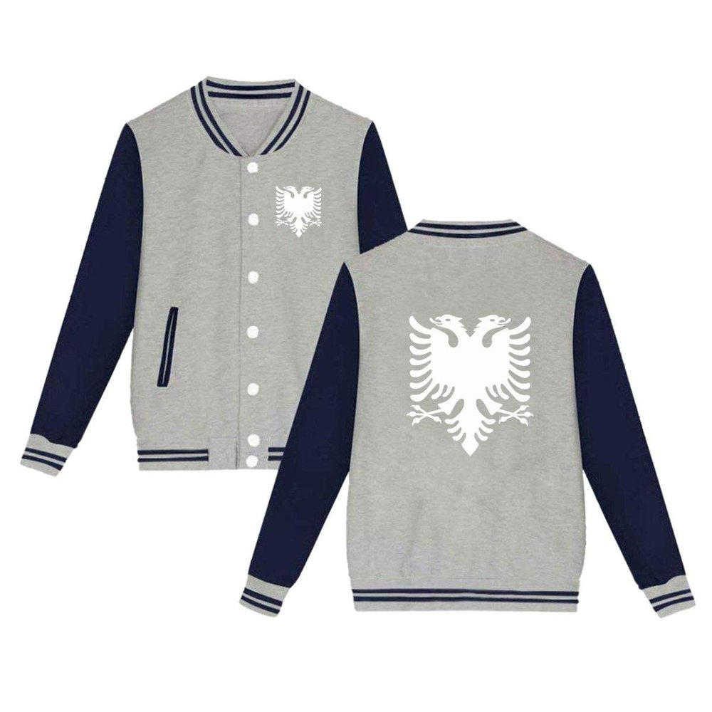 Albanian Eagle Baseball Uniform Jacket Sport Coat