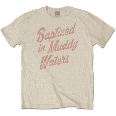 Muddy Waters Men's Baptized Slim Fit T-Shirt X-Large Sand