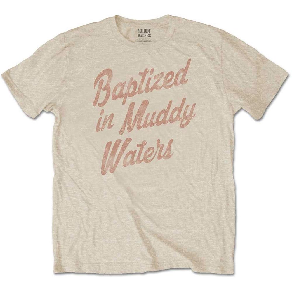 Muddy Waters Men's Baptized Slim Fit T-Shirt X-Large Sand