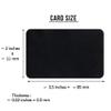 Family Love Son Personalized Photo Text Engraved Metal Mini Wallet Insert Message Note Card view 3