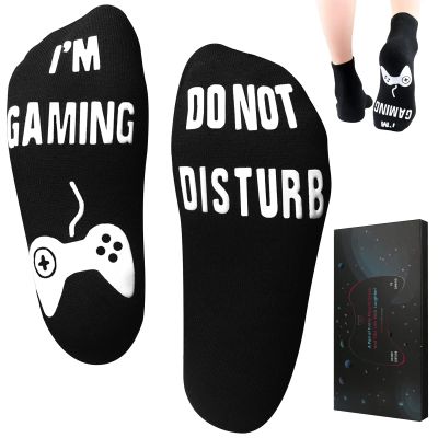 Nucinzua Boys Valentines Day Socks Gifts for Him,Gaming Socks for Gamer,Men Valentine's Gifts for Him Teenagers Boyfriend Husband Son Dad,Gift Ideas for Men,Easter Basket Stuffers