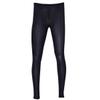ACSUSS Men's Ice Silk Underwear Slim Legging Tights Long John Pants Mesh Trousers Black Large view 1