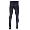 ACSUSS Men's Ice Silk Underwear Slim Legging Tights Long John Pants Mesh Trousers Black Large view 2
