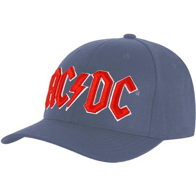 AC/DC Men's Red Logo Baseball Cap Adjustable Denim