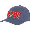 AC/DC Men's Red Logo Baseball Cap Adjustable Denim view 1
