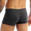 ACSUSS Men's Briefs Ice Silk Underwear Sports Seamless Breathable Boxer Briefs Black XXL view 3
