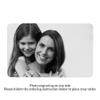 Family Love Mother Personalized Photo Text Engraved Metal Mini Wallet Insert Message Note Card view 4