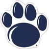 2 Inch Penn State 4 Toes Paw Logo Decal Flag Lions Pennsylvania University PSU Removable Repositionable Peel Self Stick Wall Sticker Art NCAA Home Room Decor 2 by 2 inches view 1