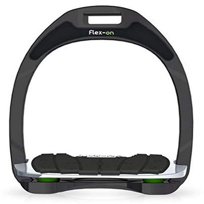 Aluminium Range Flat Grip Frame Color: Sideral ELASTOMERS: Green